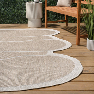 Jasper Modern Rustic Abstract Indoor/Outdoor Area Rug